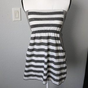Derek Heart Strapless Shirt/Beach Dress
